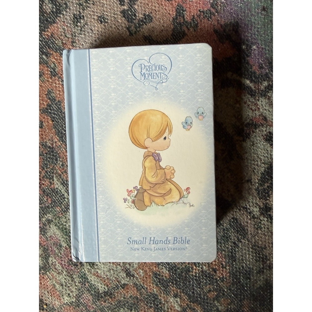 Vintage Precious Moments Small Hands Bible  [NKJ, Hardcover] - 1982
